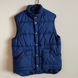 VINTAGE L.L. BEAN Navy Blue Puffer Vest - Men’s Size M